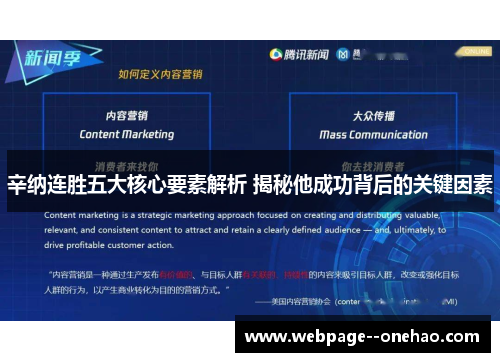 辛纳连胜五大核心要素解析 揭秘他成功背后的关键因素 辛纳连胜五大核心要素解析 揭秘他成功背后的关键因素